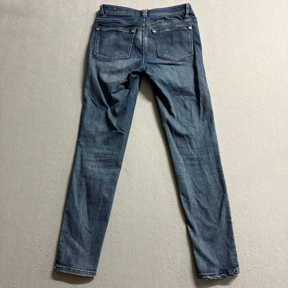 Wit & Wisdom Ab Solution Skinny Jeans Women Size 0 Blue Denim Stretch Ankle Pant