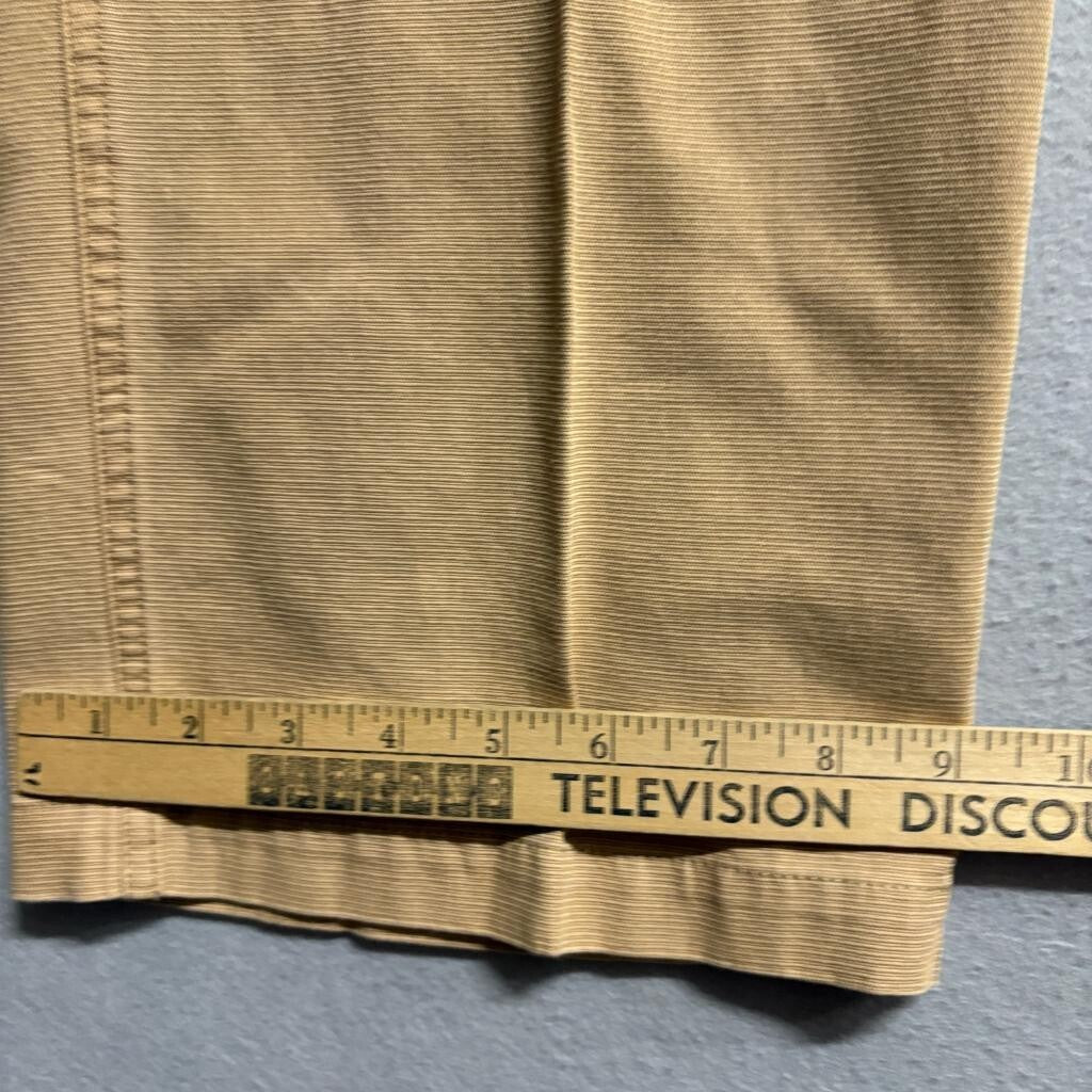 Carbon 2 Cobalt Mens 38 Chino Pants Khaki Tan Cotton Casual Straight Leg