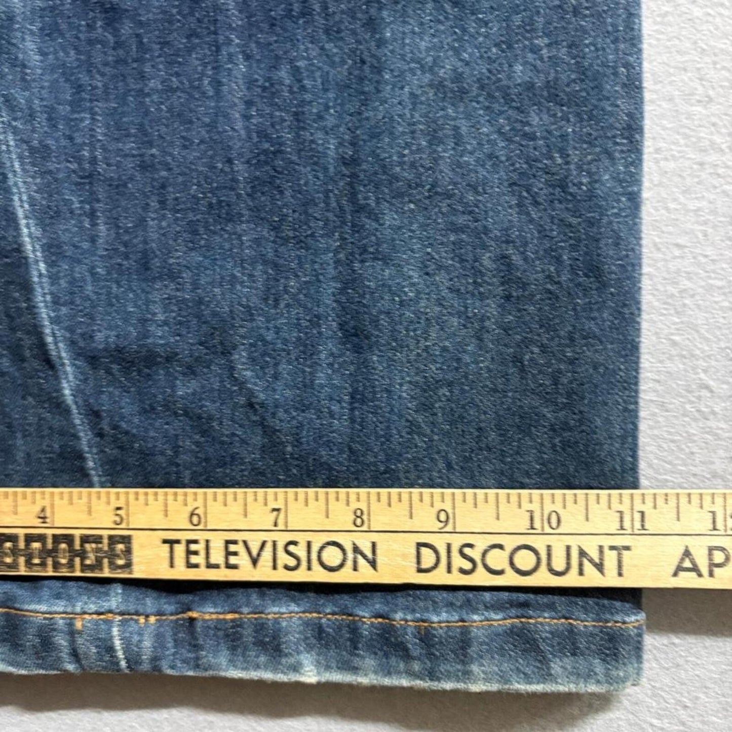 Venezia Jeans Womens Plus Size 22 Blue Denim Distressed Bootcut Flare Stretch