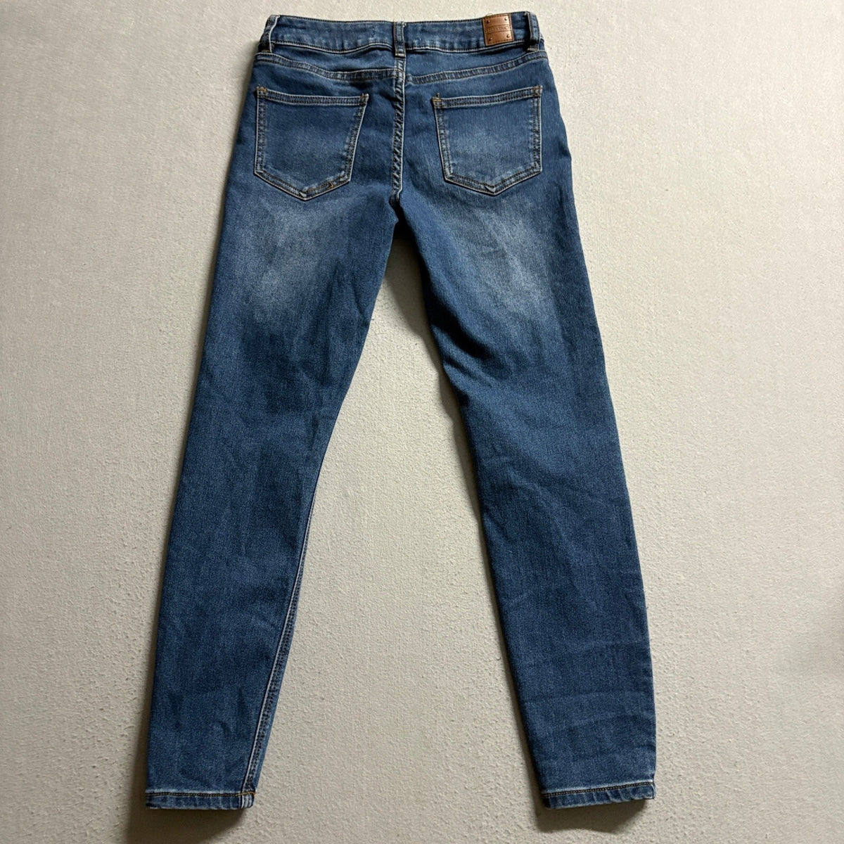 Ellen Tracy Lizette Skinny Jeans Womens Size 4 Blue Stretch Denim Ankle Pants