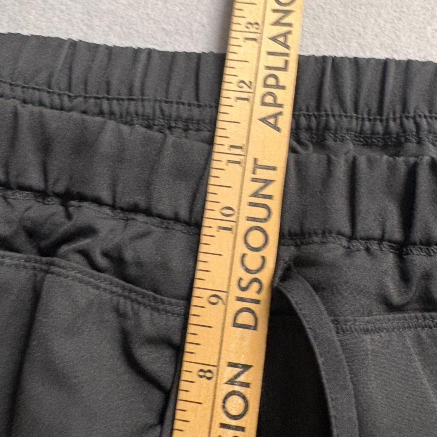 Dickies Dynamix Scrub Pants Womens XL Petite Black Cargo Drawstring DK130P