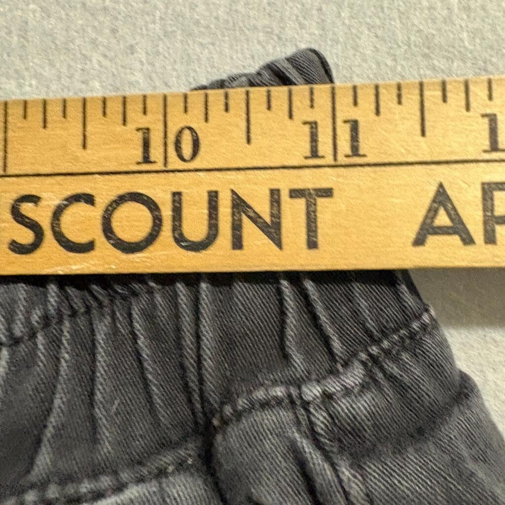 Hot Topic Cargo Jogger Pants Womens XS Black High Rise Elastic Waist Utility