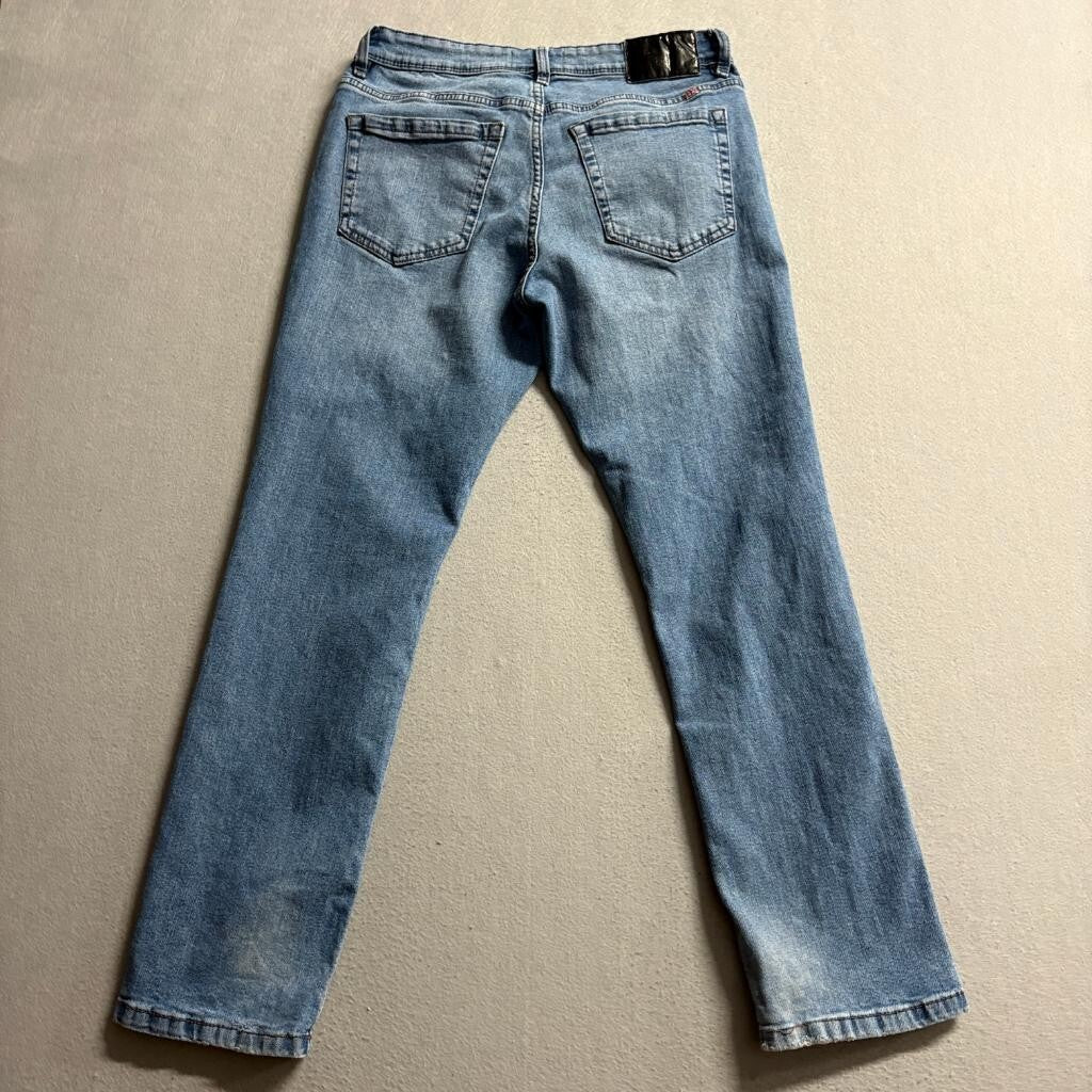 English Laundry Harrow Straight Fit Jeans Mens 30x29 Blue Stretch Denim