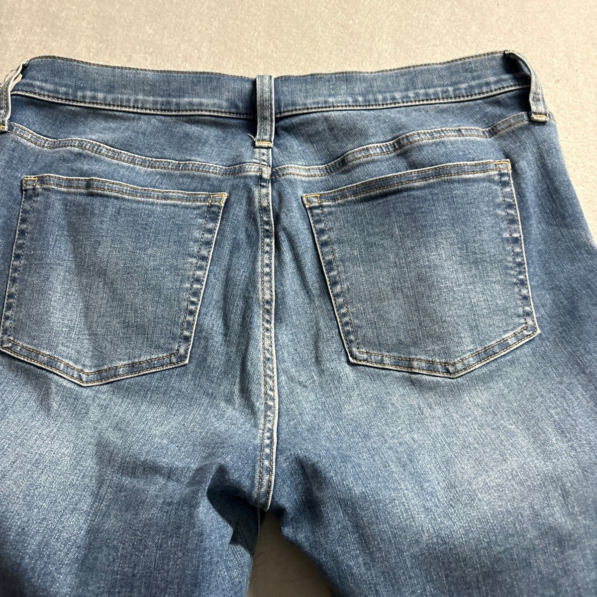 J.Crew Toothpick Skinny Jeans Womens 31 Blue Denim Stretch Ankle Inseam 28