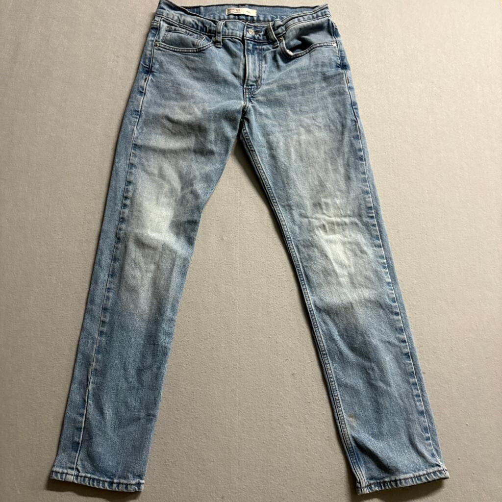 Signature by Levi Strauss Co Mens Slim Fit Jeans Size 31x30 Light Wash Denim