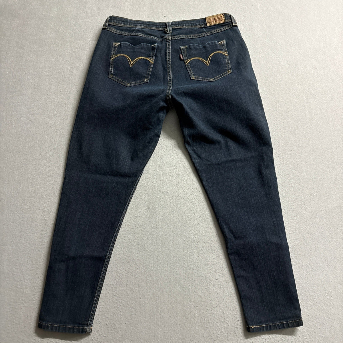 Levi's Womens Legging Jeans Dark Wash Denim Stretch Pants W31 Size 31x24