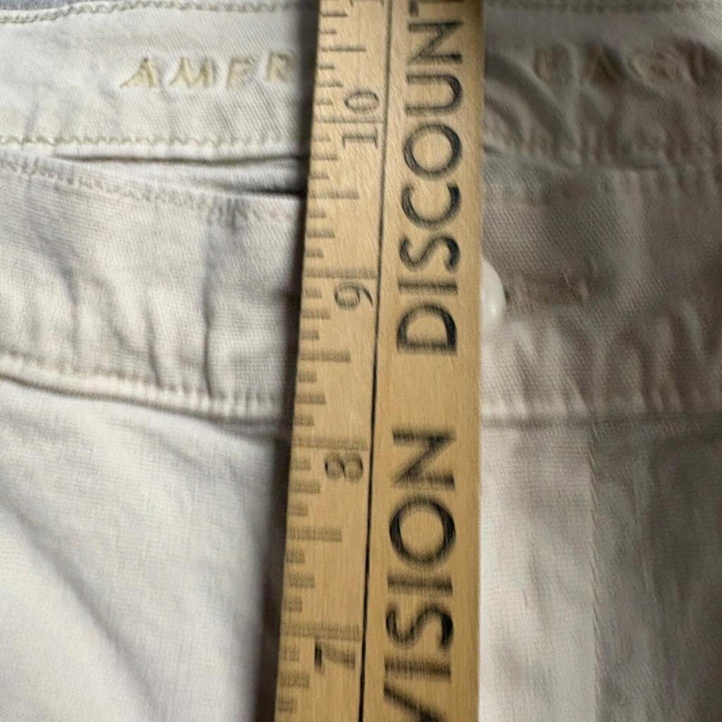 American Eagle Carpenter Pants Womens 4 Beige Khaki Stretch Straight Leg Utility