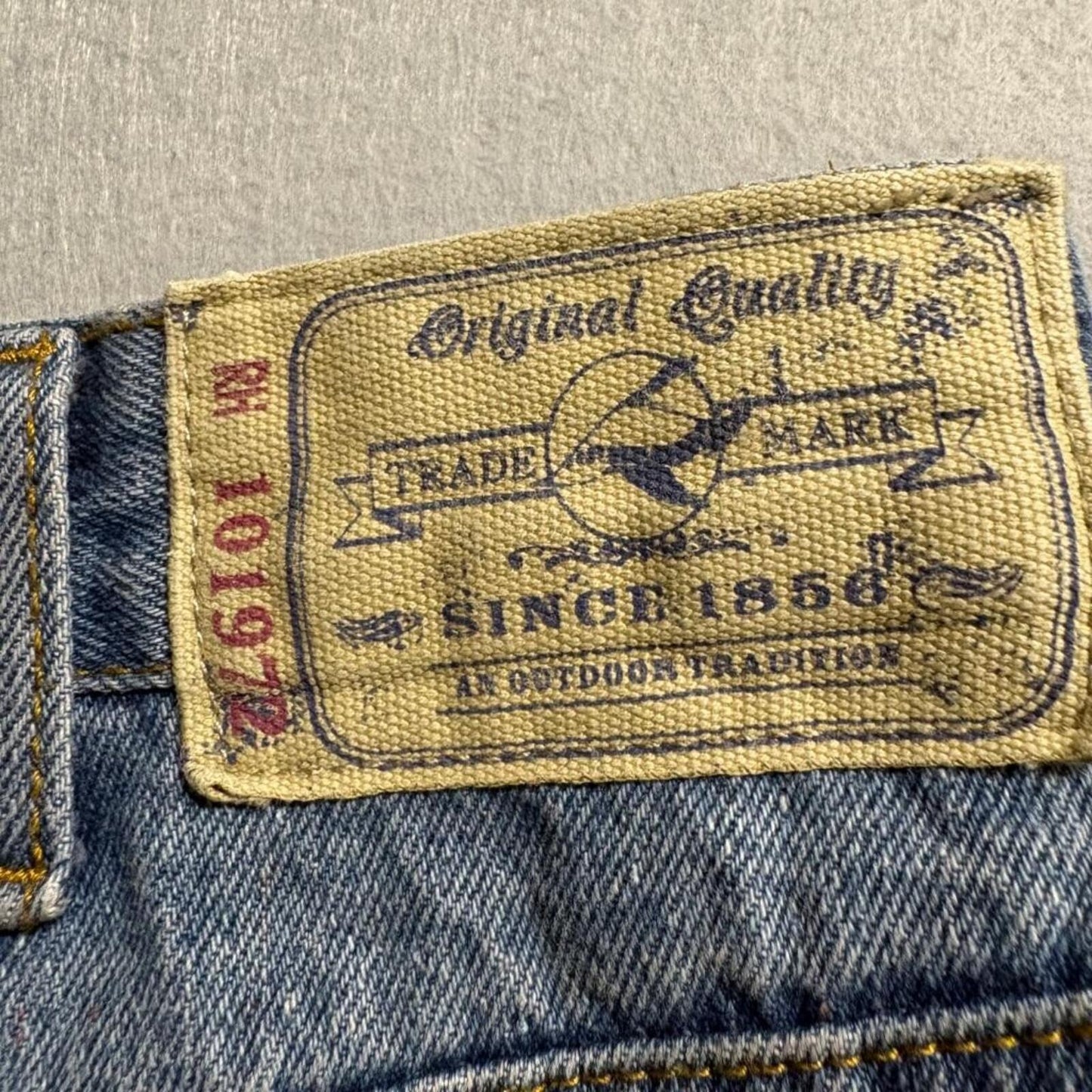 RedHead Fleece Lined Jeans Mens 38x32 Blue Denim Warm Insulated Work Pants 38x29