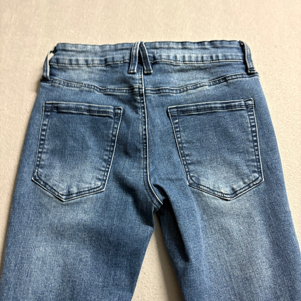 Rise Supply Co Flare Jeans Womens Size 5 Medium Wash Stretch Denim High Rise