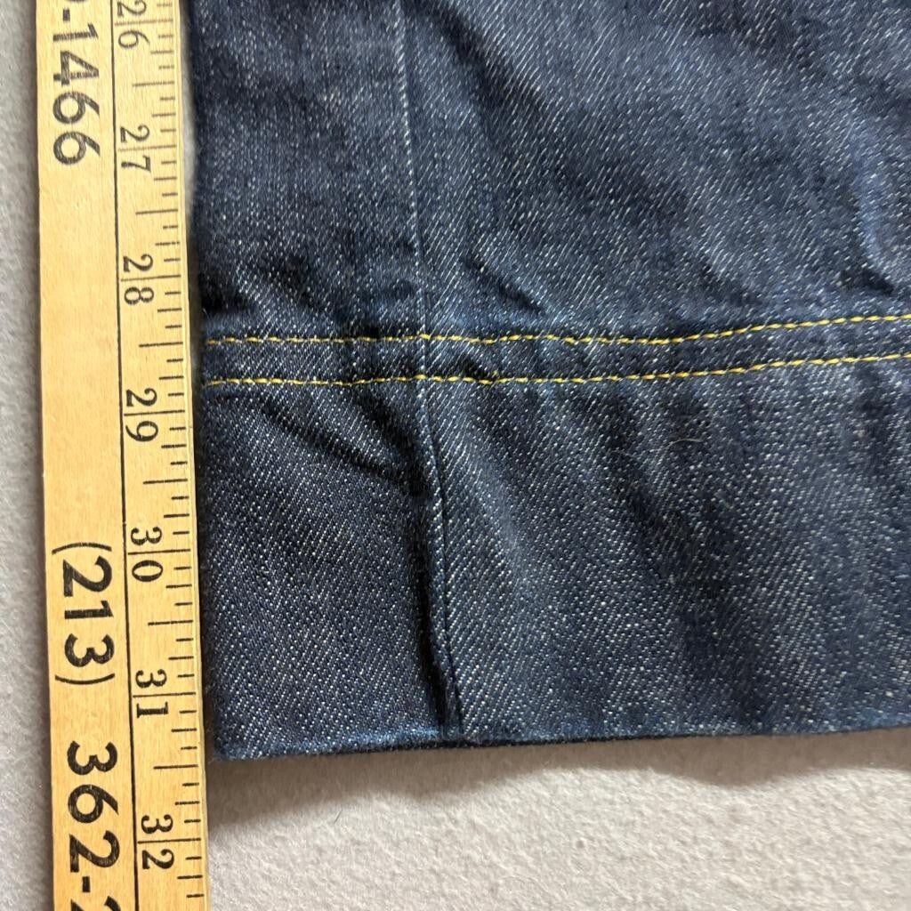 Sonia Rykiel Vintage Wide Leg Denim Jeans Womens Blue High Rise 31x28