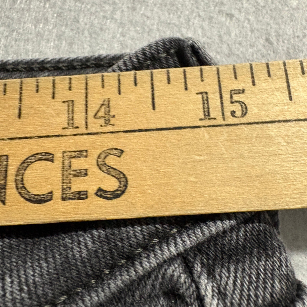 Levis Superlow Bootcut Jeans Womens 29 Black Denim Low Rise Waterless Stretch
