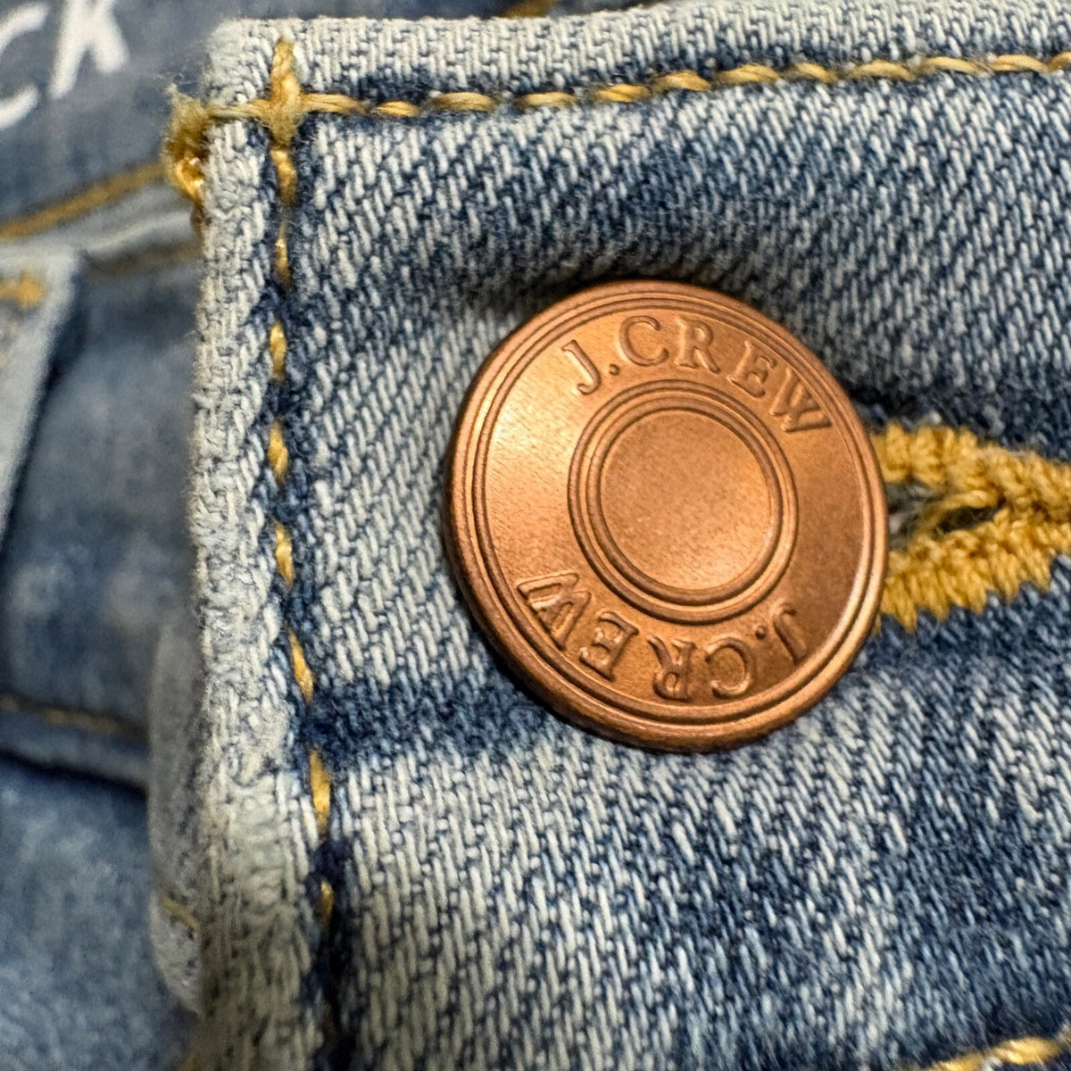 J.Crew Toothpick Skinny Jeans Womens Size 31 Re-Imagined Blue Denim Stretch