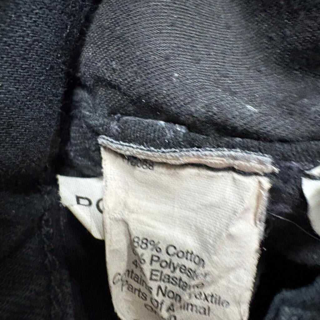 Madewell 10 High Riser Skinny Skinny Jeans Womens 25 Black Stretch Denim
