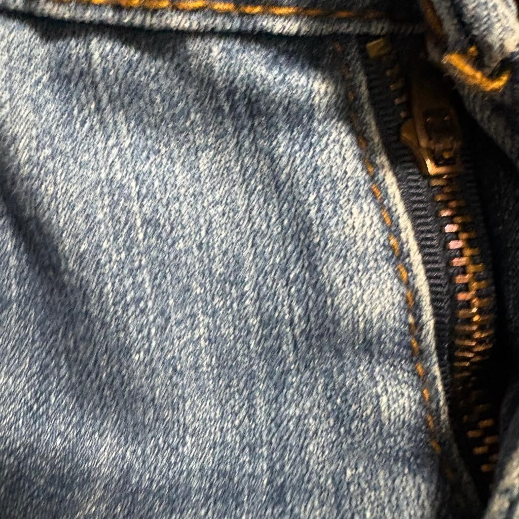 Levi's 501 Women's Blue Denim Jeans W28 L32 Straight Leg 100% Cotton Made in USA