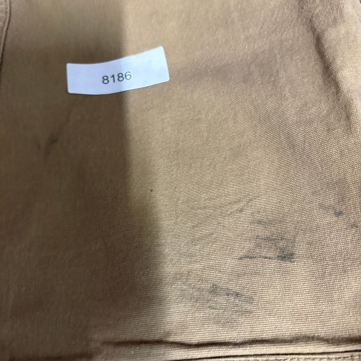 Eddie Bauer Mens 40x34 Relaxed Fit Canvas Painter Pants Brown Stretch Utility