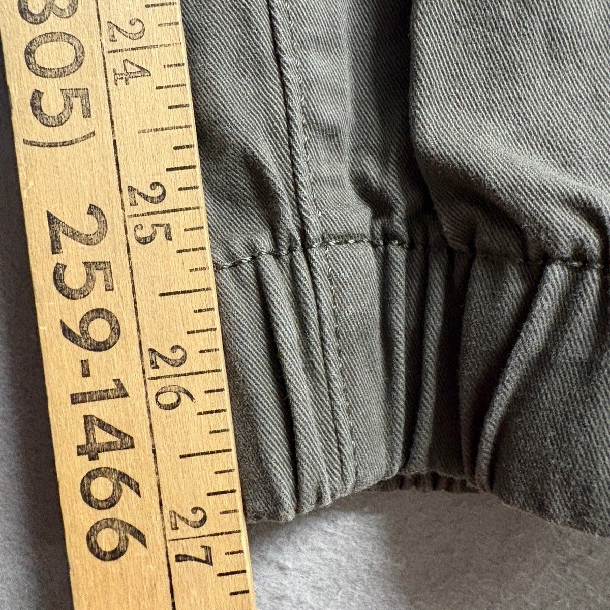 Denizen from Levis Mens Jogger Pants Green Cotton Stretch Elastic Waist Size