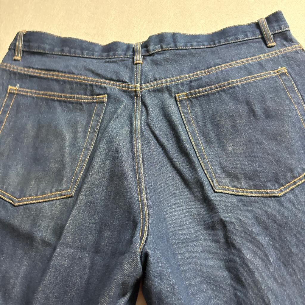 David Taylor Collection Mens Jeans 40x32 Dark Wash Blue Denim Straight Leg