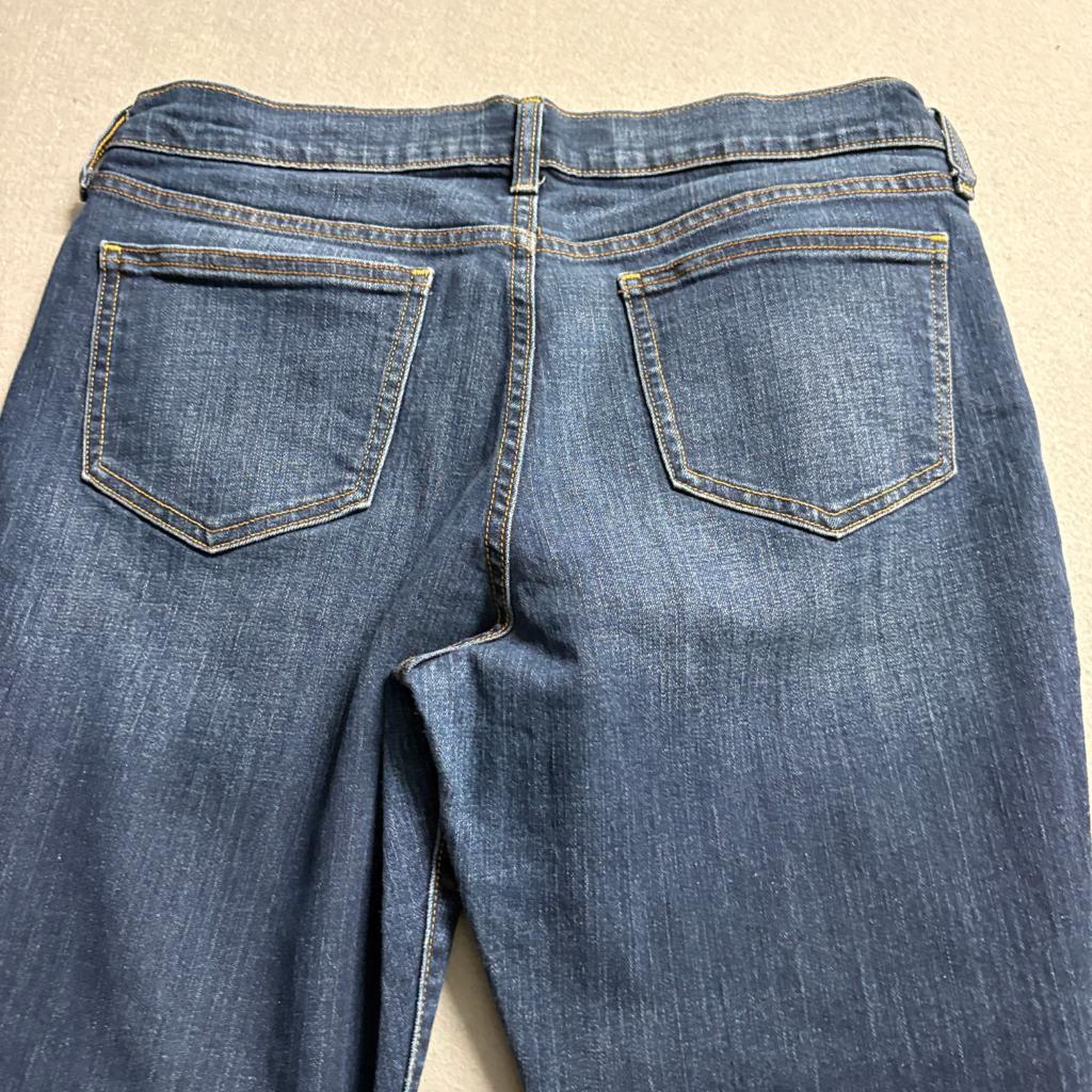 Old Navy The Sweetheart Jeans Womens 8 Short Blue Denim Mid Rise Straight Leg