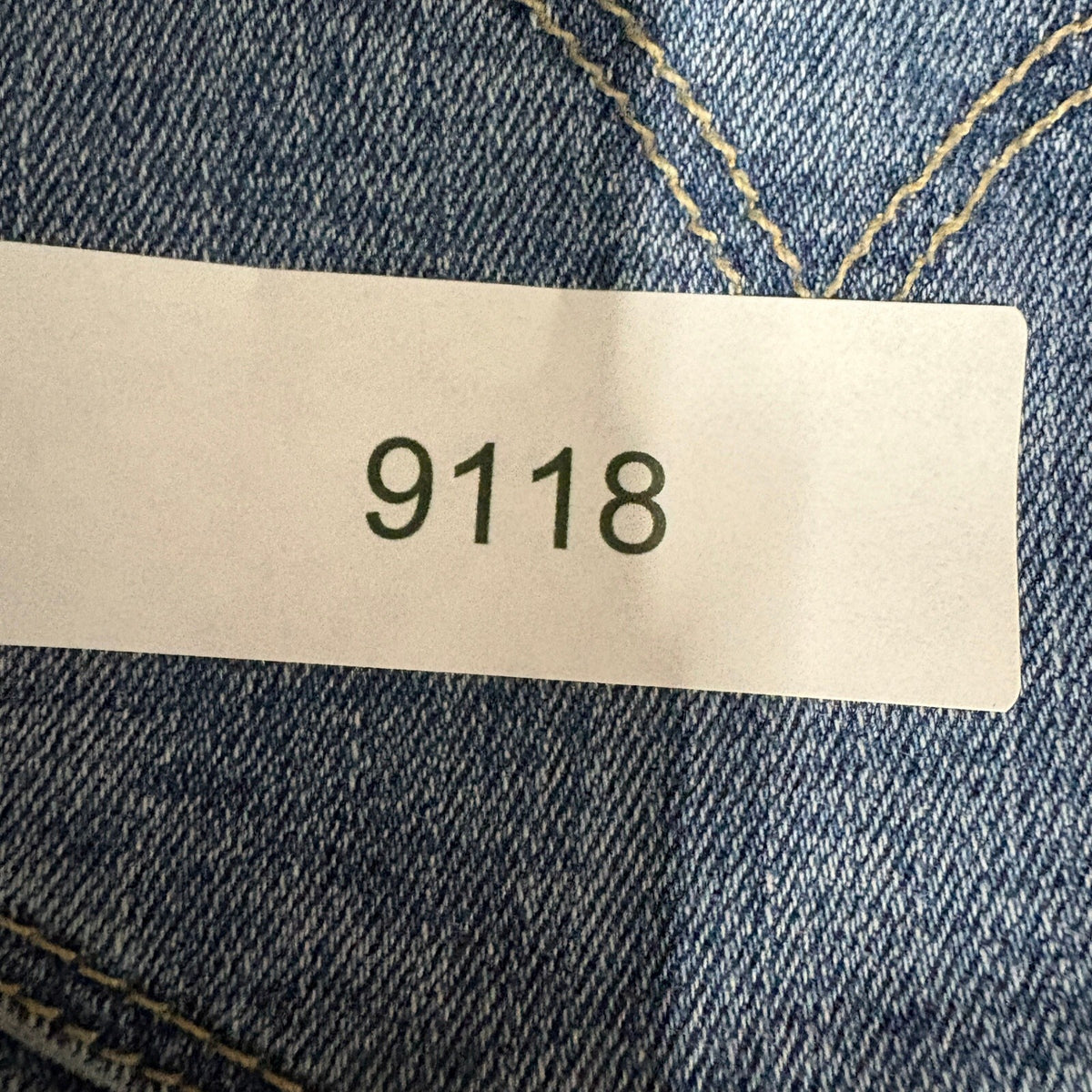 Levis Premium 721 High Rise Skinny Jeans Womens 29 Distressed Raw Hem Blue Denim