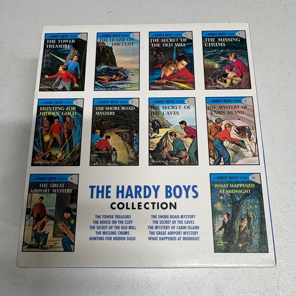 The Hardy Boys Collection Books 1-10 Boxed Set Hardcover Franklin W Dixon