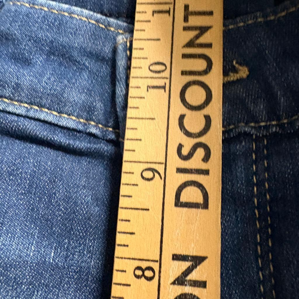 Signature by Levi Strauss Co Womens 16 Mid Rise Bootcut Jeans Blue Stretch W33