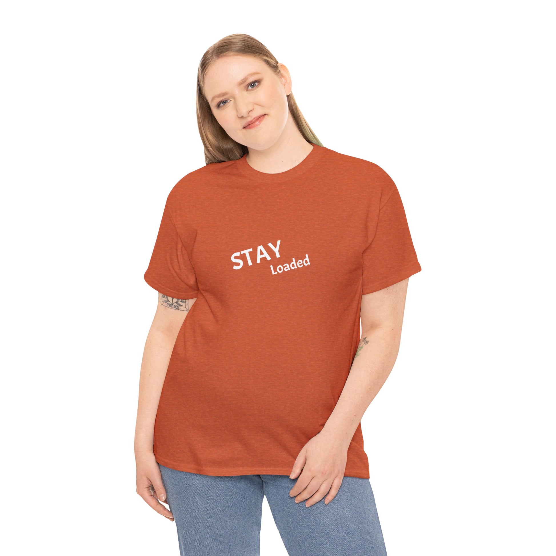 Stay Loaded Unisex Heavy Cotton Tee Printify