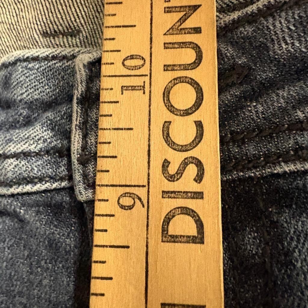 Buffalo David Bitton Jackson X Straight Stretch Jeans Mens 38x32 Blue Denim