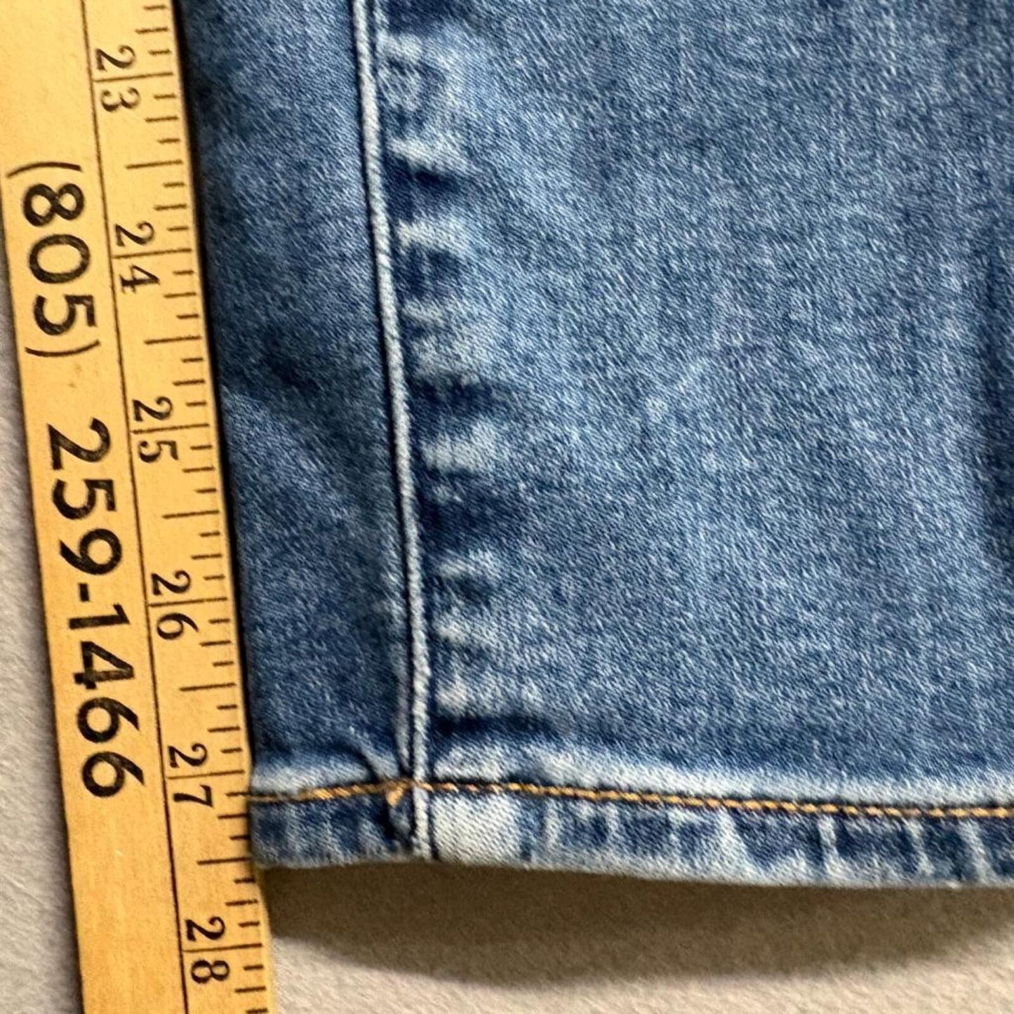 Abercrombie & Fitch Curve Love Super Skinny Ankle High Rise Jeans 26 2L Blue