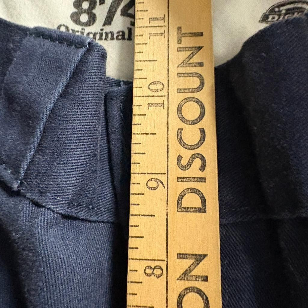 Dickies 874 Original Fit Mens Pants 31x31 Navy Blue Workwear Chino Twill