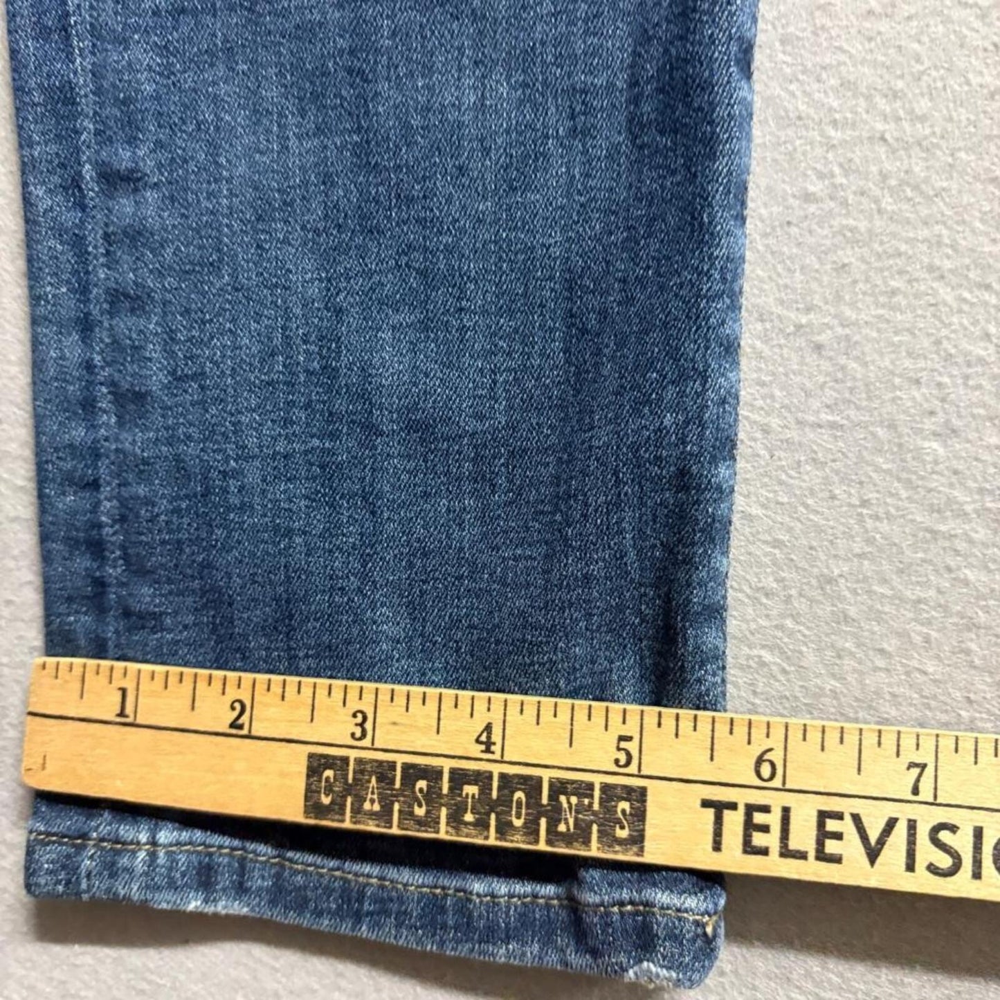Joe's Jeans The Skinny Womens Size 31 Blue Denim Stretch Slim Leg Jeans