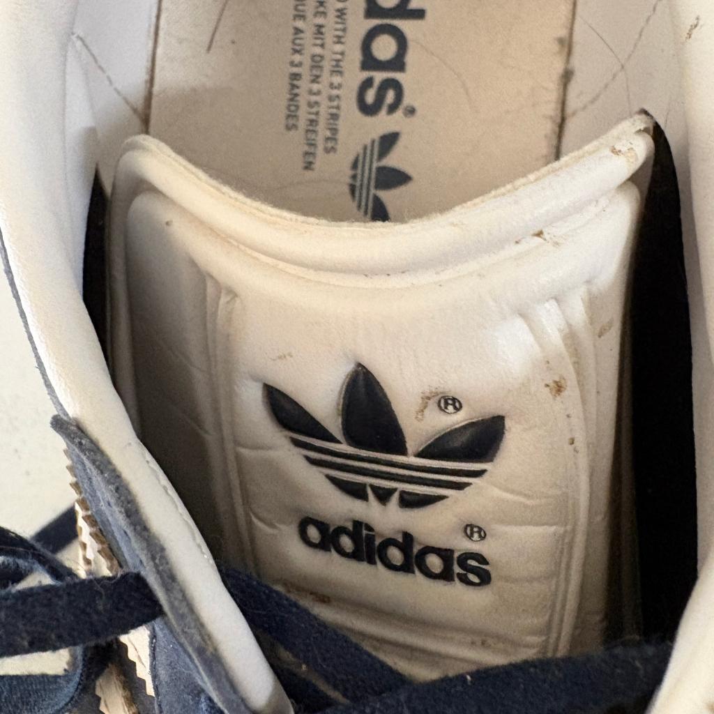 Adidas Gazelle Navy Blue Suede Mens Size 13 Low Top Sneakers BB5478