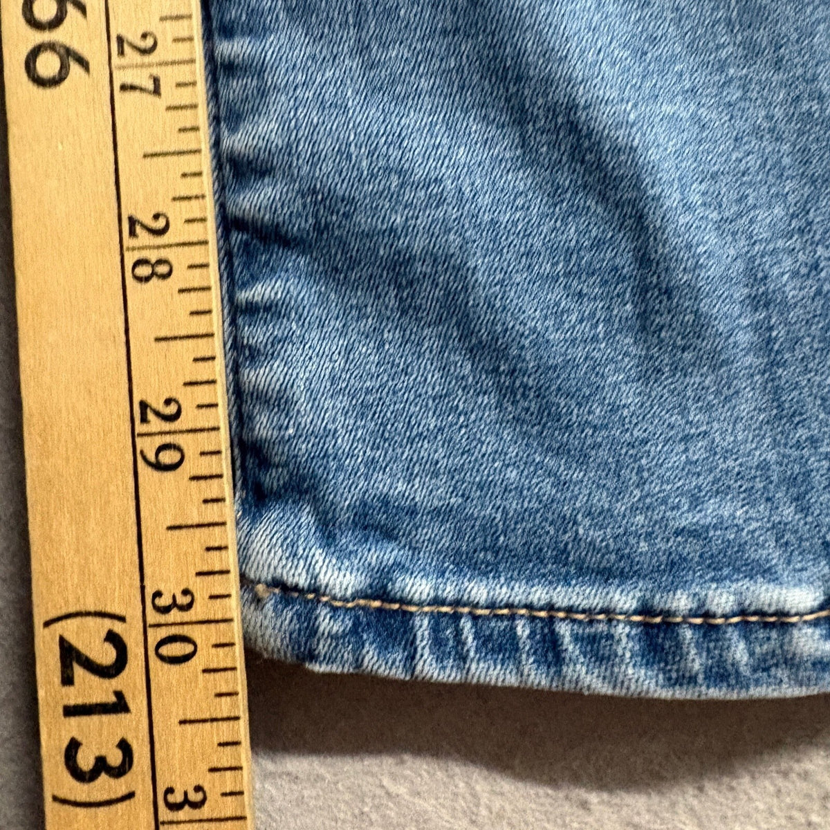 American Eagle Kick Boot Jeans Womens 000 Regular Next Level Stretch Blue Denim