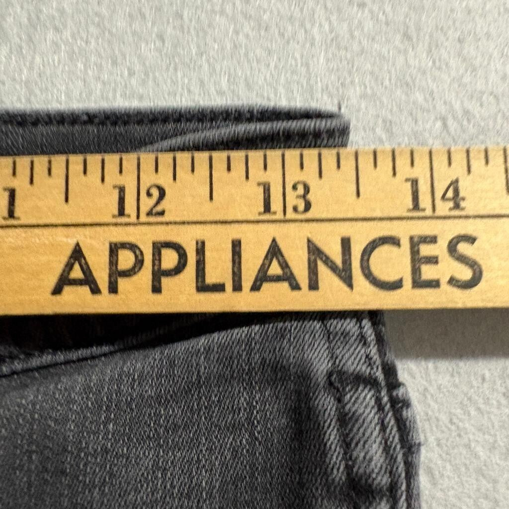 Madewell 10 High Rise Skinny Jeans Womens 28 Gray Denim Stretch