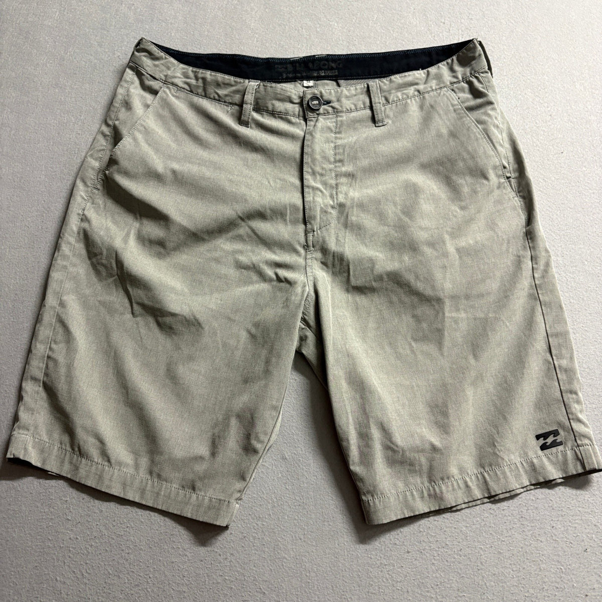 Billabong Crossfire Hybrid Shorts Mens 36 Gray Submersible Stretch Walkshorts