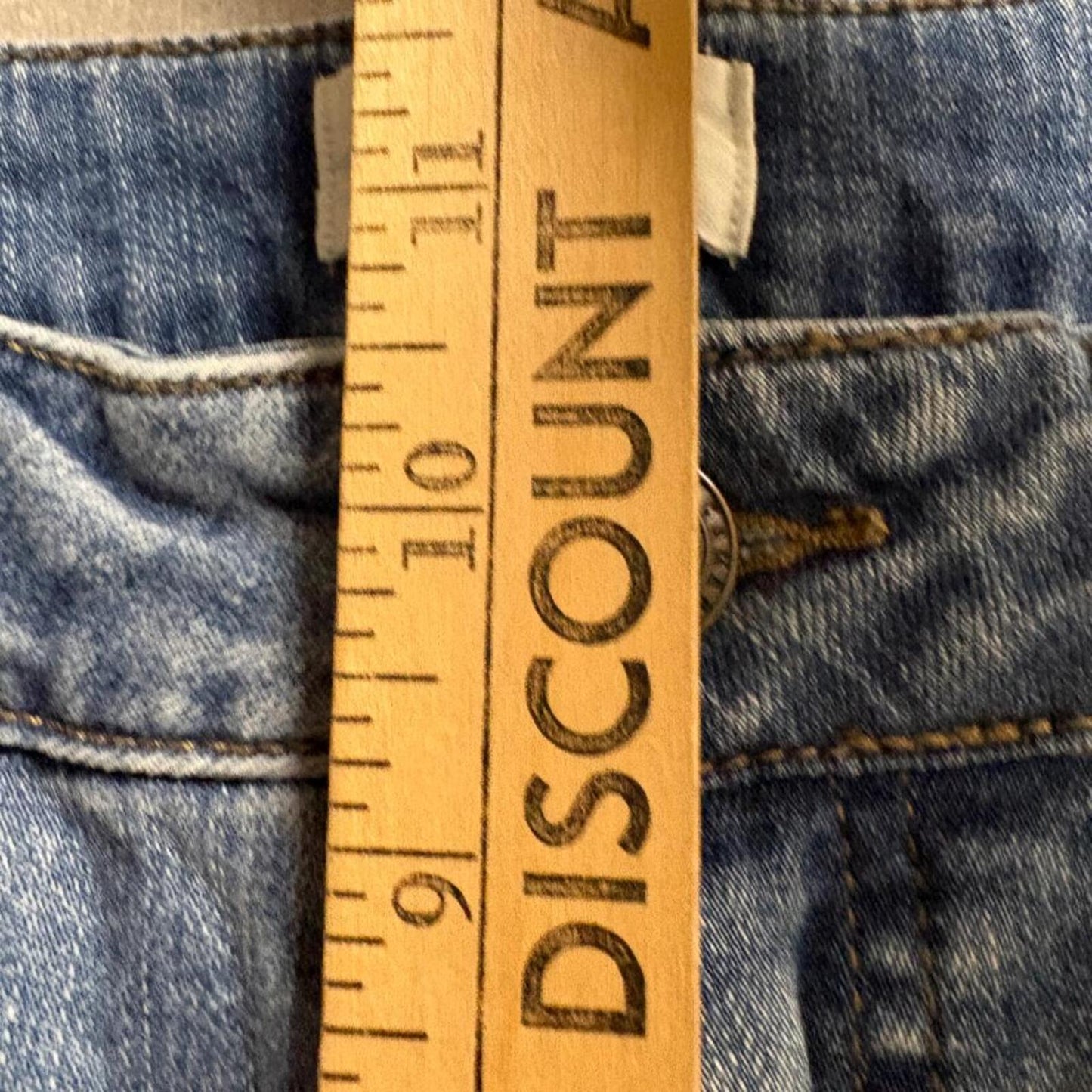 Candace Cameron Bure Jeans Womens Size 8 Blue Denim Straight Leg Stretch