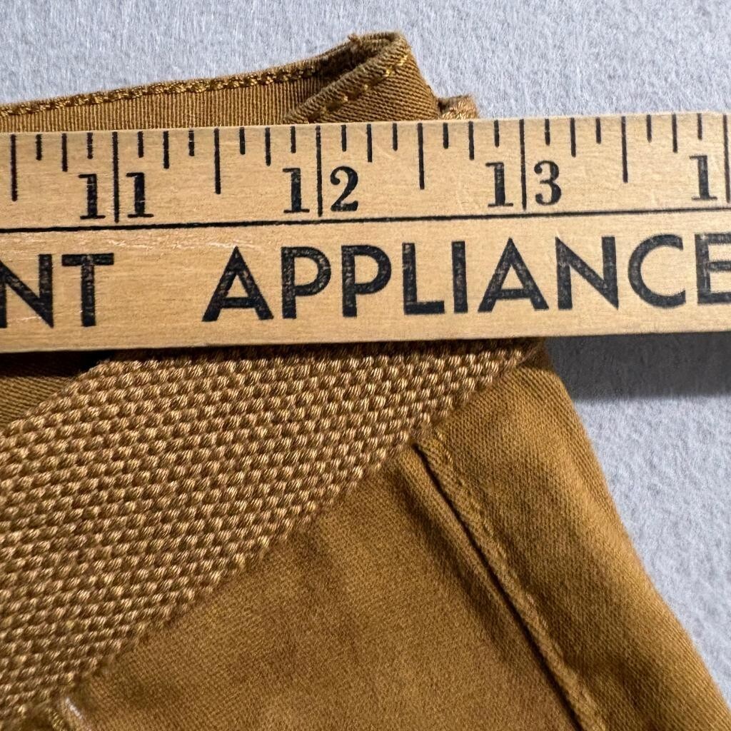 American Bazi Womens Cargo Jogger Pants Size S Brown Belted Utility Stretch