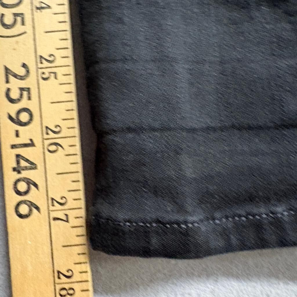 Madewell 10 High Riser Skinny Skinny Jeans Womens 25 Black Stretch Denim