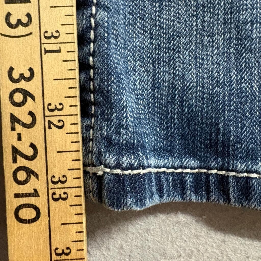 Miss Me Bootcut Jeans Womens Size 30 JP5033-T Blue Denim Embellished Y2K