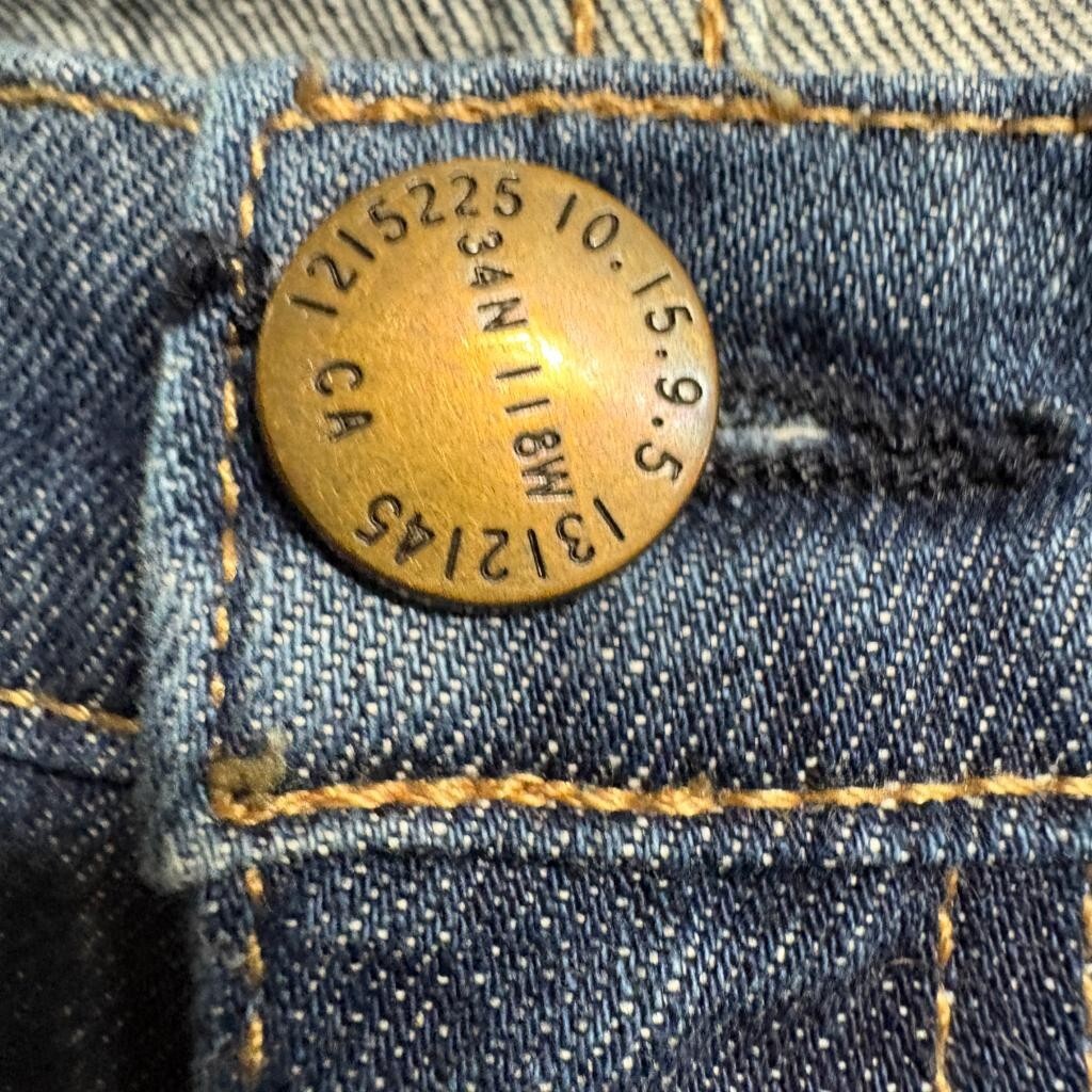 Current Elliott The Cropped Roller Jeans Womens Size 26 Wildcard Destroy Blue