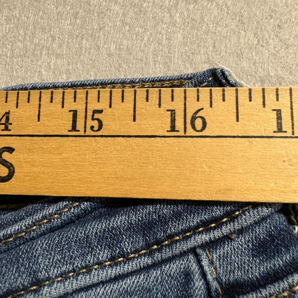Levis Classic Straight Jeans Womens 12M Blue Denim Stretch W31 L30