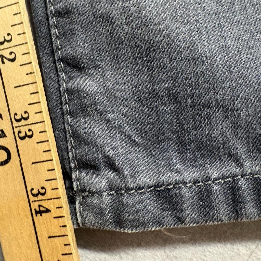 Joe's Jeans The Brixton Mens 33 Gray Straight Leg Denim Jeans Made in Mexico