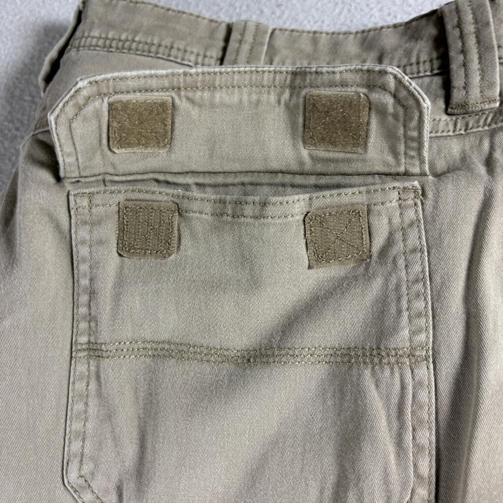 Redhead Flannel Lined Cargo Pants Mens 38x30 Khaki Tan Stretch Outdoor Hiking