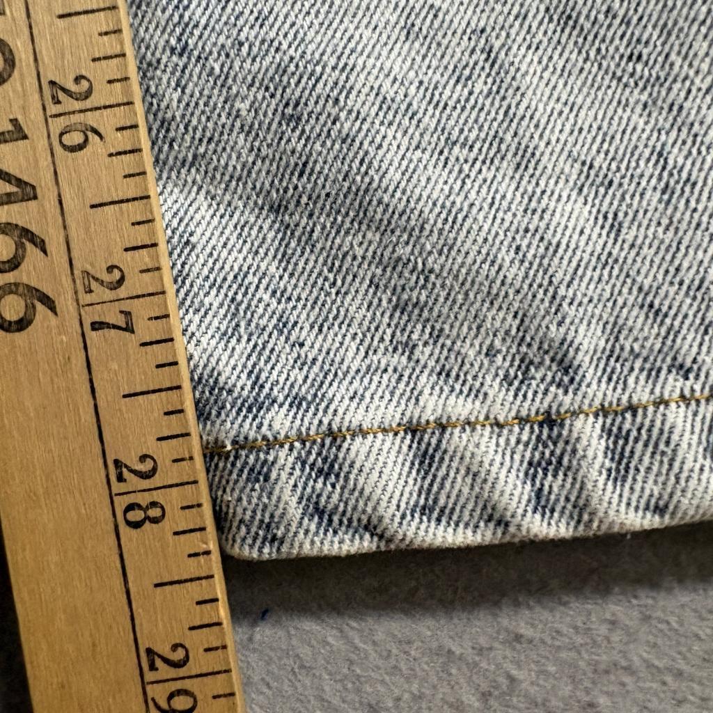 Vintage Virginian Special Jeans Womens 27 Acid Wash Denim High Rise Straight Leg