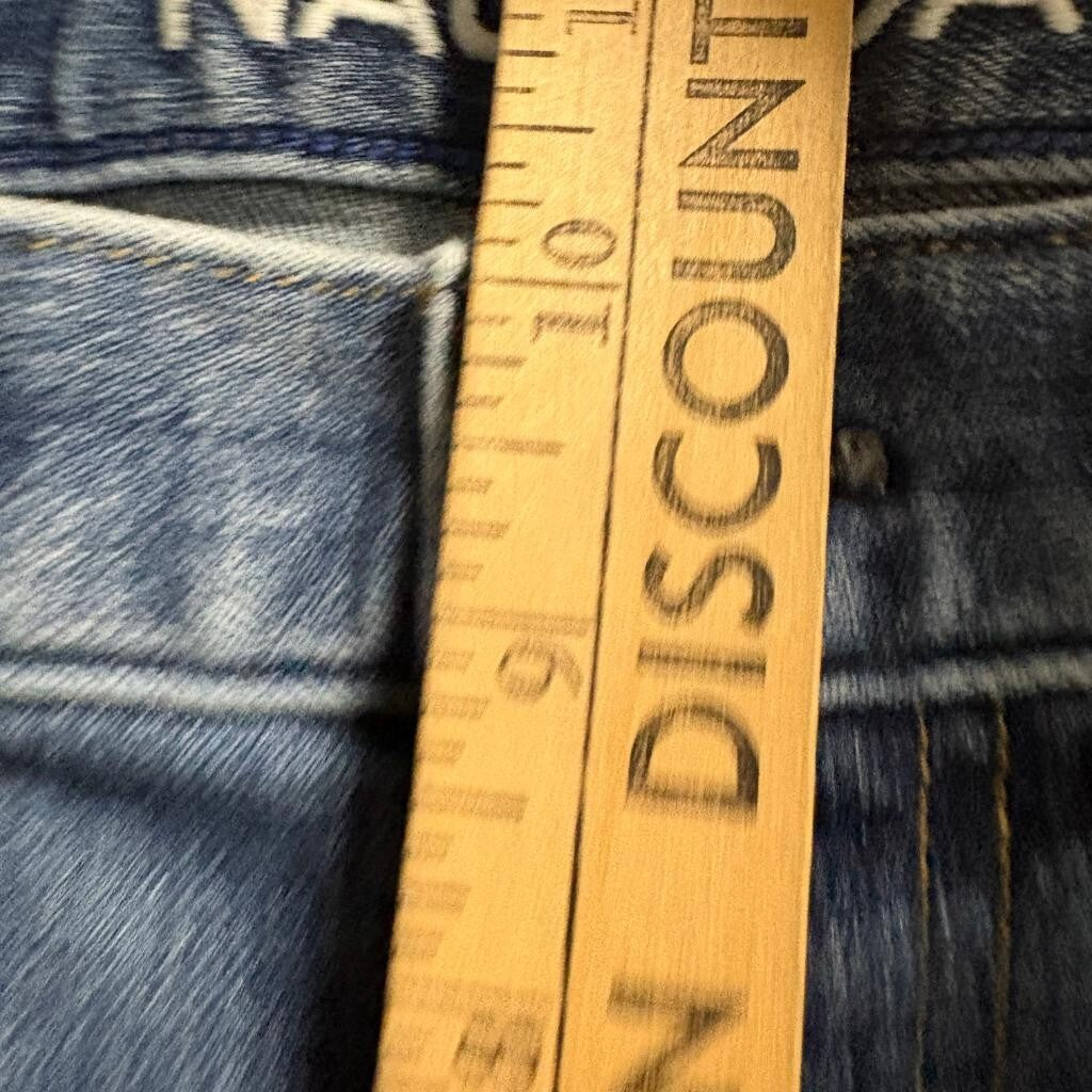 Nautica Jeans Mens 34x32 Original Relaxed Fit Blue Denim Pants