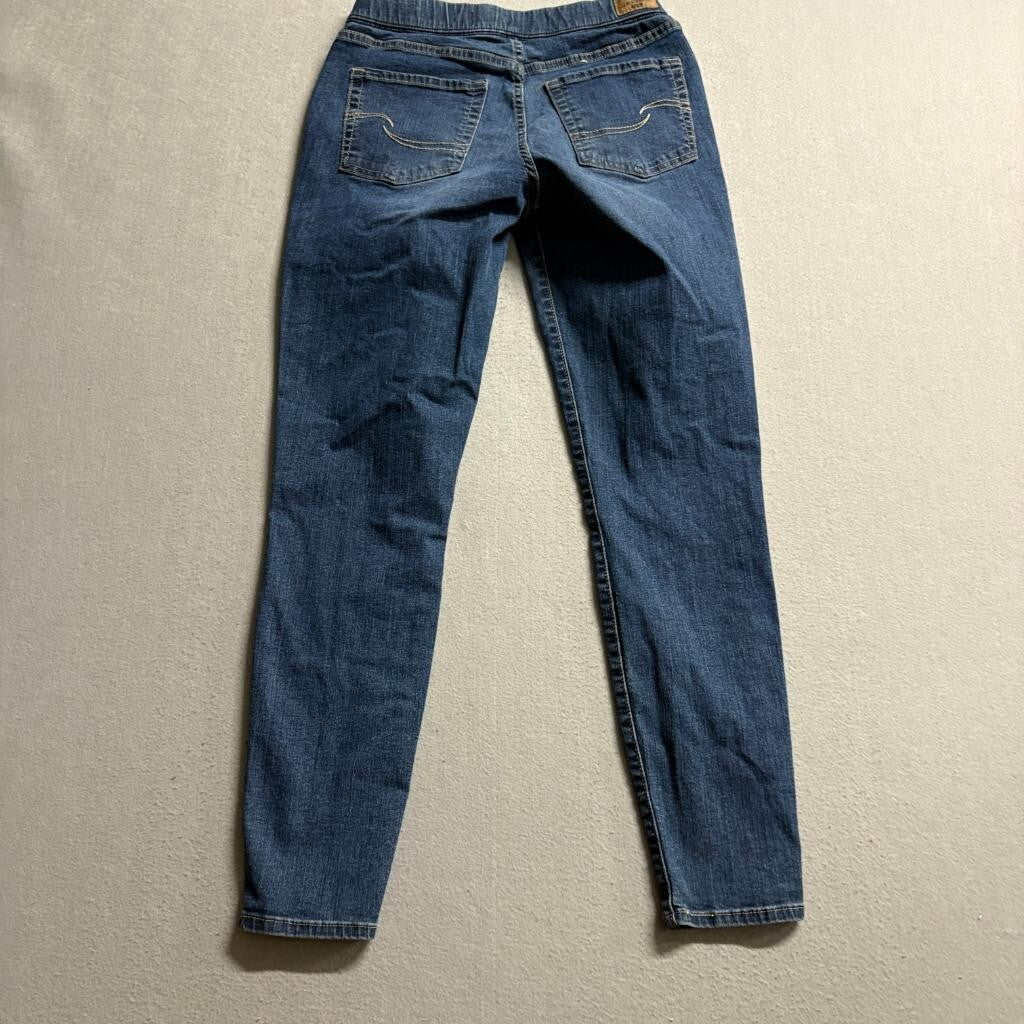 Signature by Levi Strauss Totally Shaping Pull On Skinny Jeans Womens 4M 27x30
