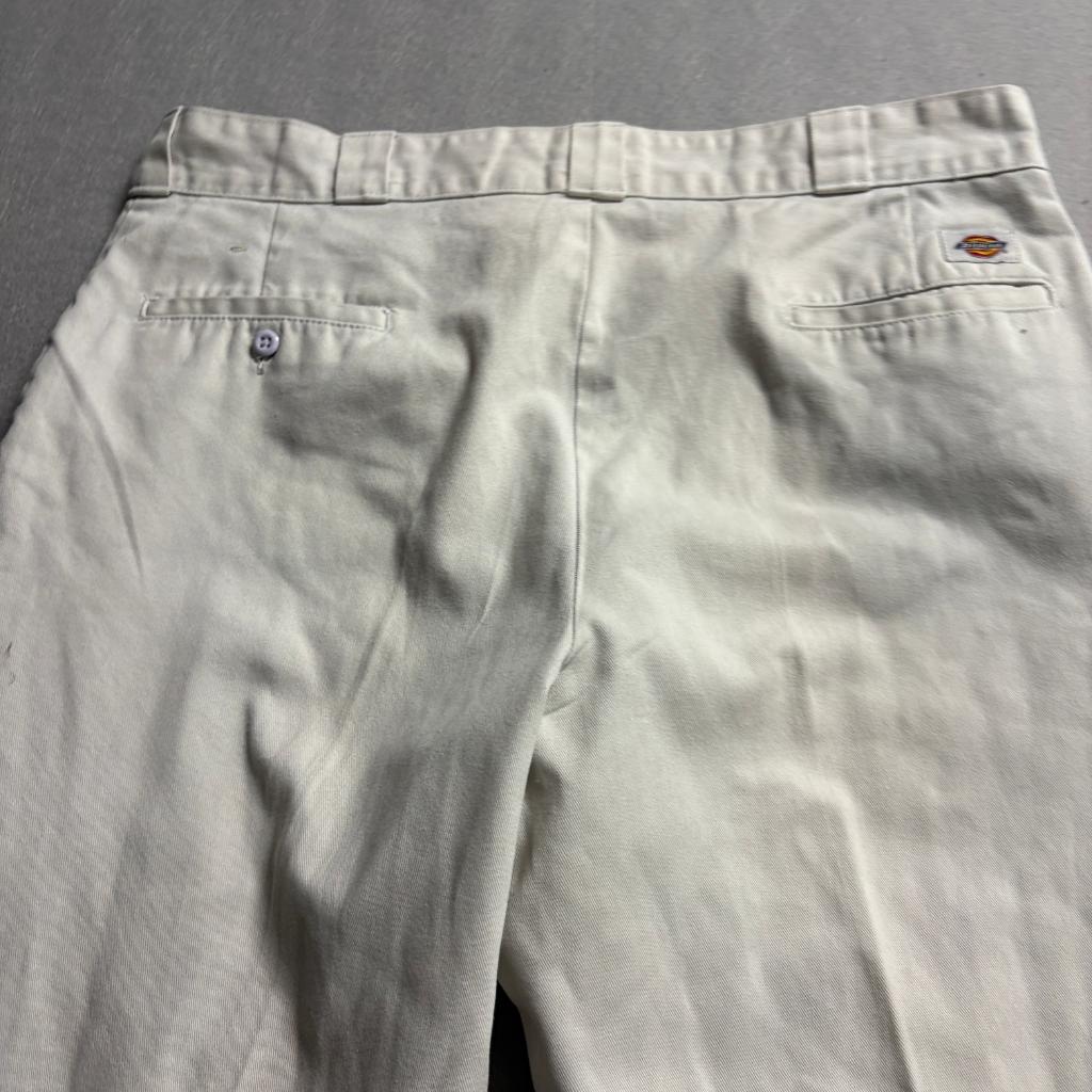 Dickies 874 Original Fit Work Pants Mens 40x32 Beige Khaki Twill Chino