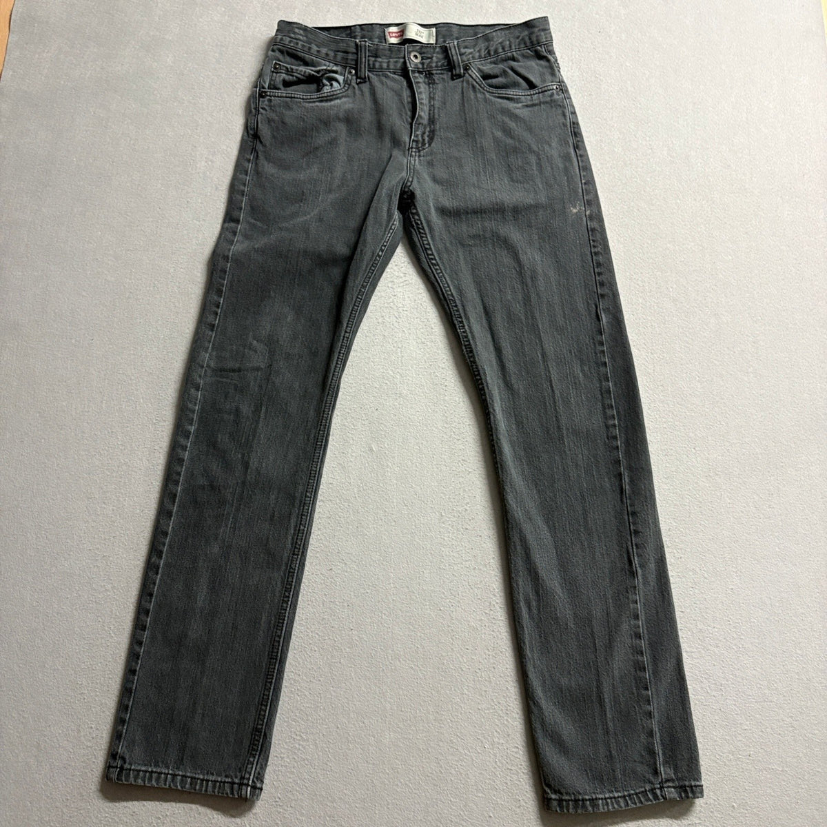 Levi's 511 Slim Fit Jeans Mens 30x30 Gray Denim Stretch Pants 20 Reg