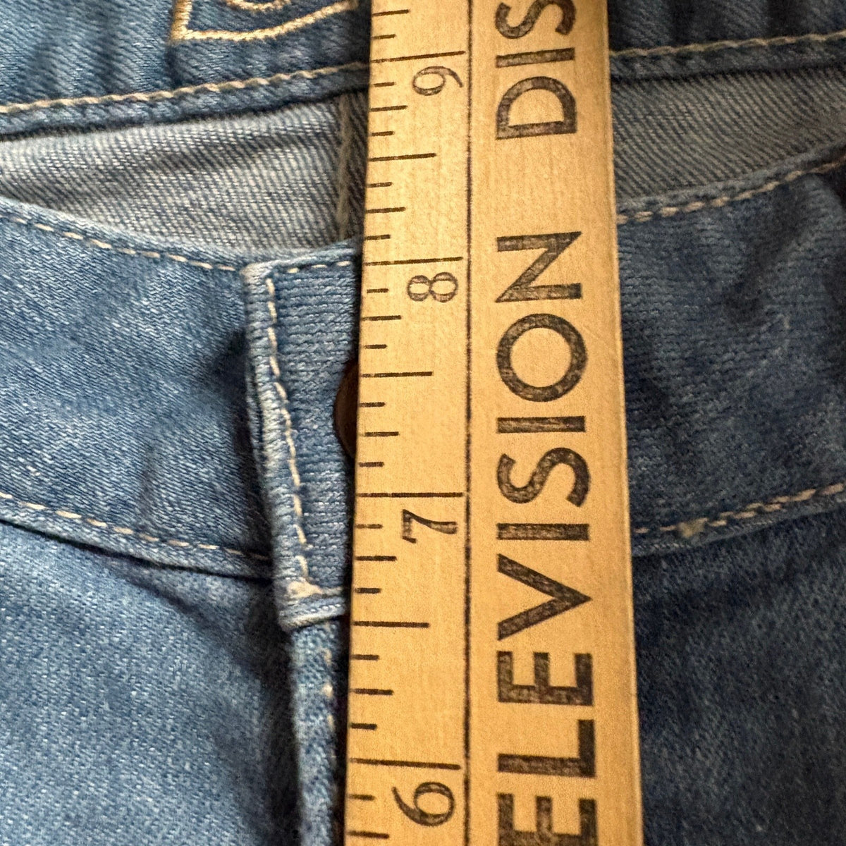 Kimes Ranch Lola Jeans Womens Size 4x30 Blue Flare Leg Stretch Western Denim USA