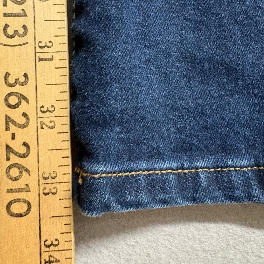 American Tall Chloe High Rise Flare Jeans Womens 27 x 35 Indigo Dusk Blue