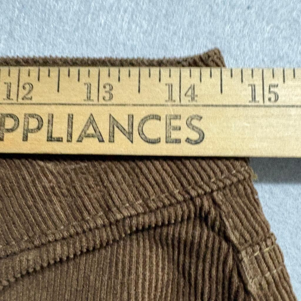 Cotton On Cord Straight Jean Womens Size 6 US Brown Corduroy High Rise Pants